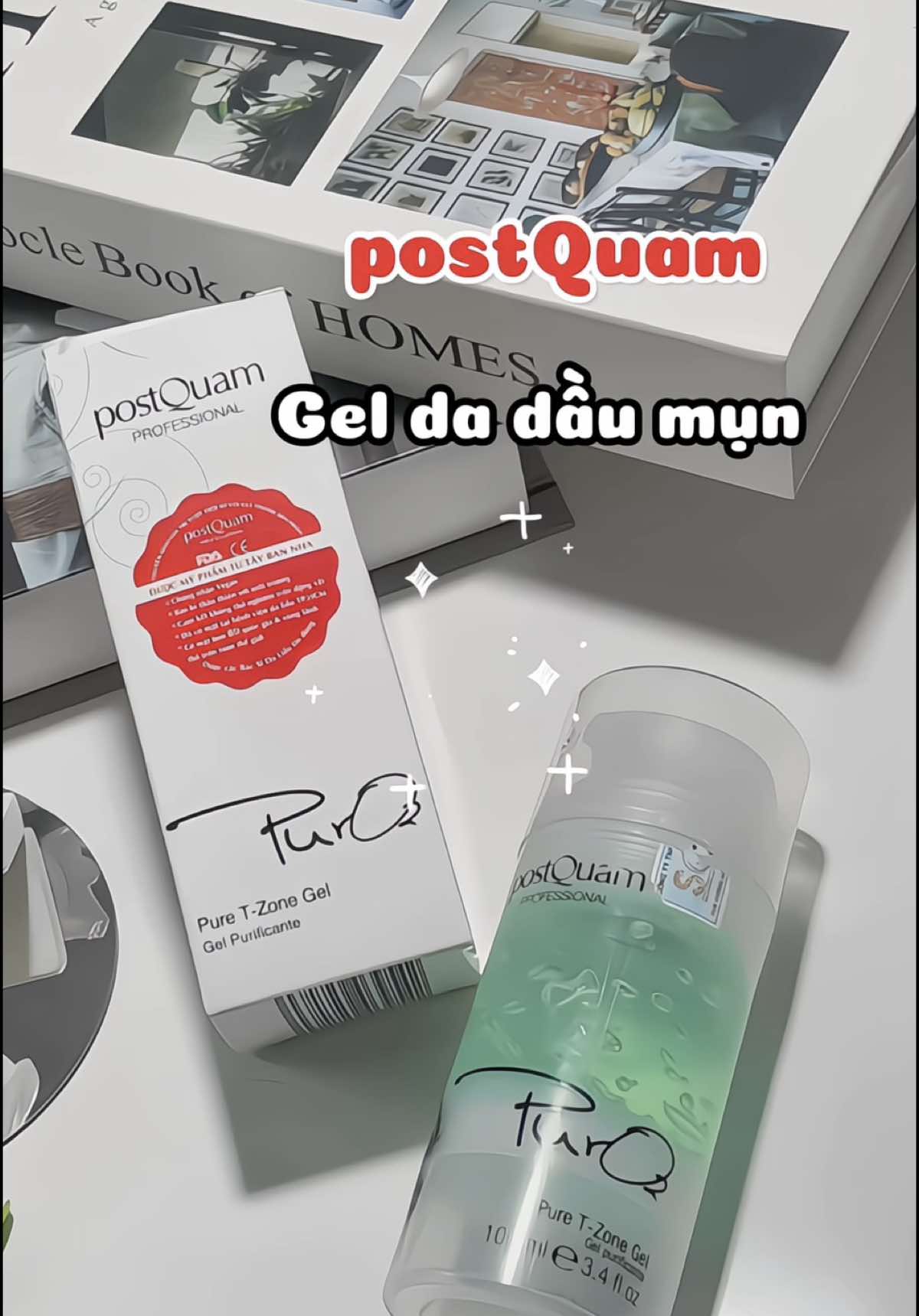Gel postQuam dành cho da mụn, da dầu 🌷😍 #xuhuong #viral #tiktok #unboxing 