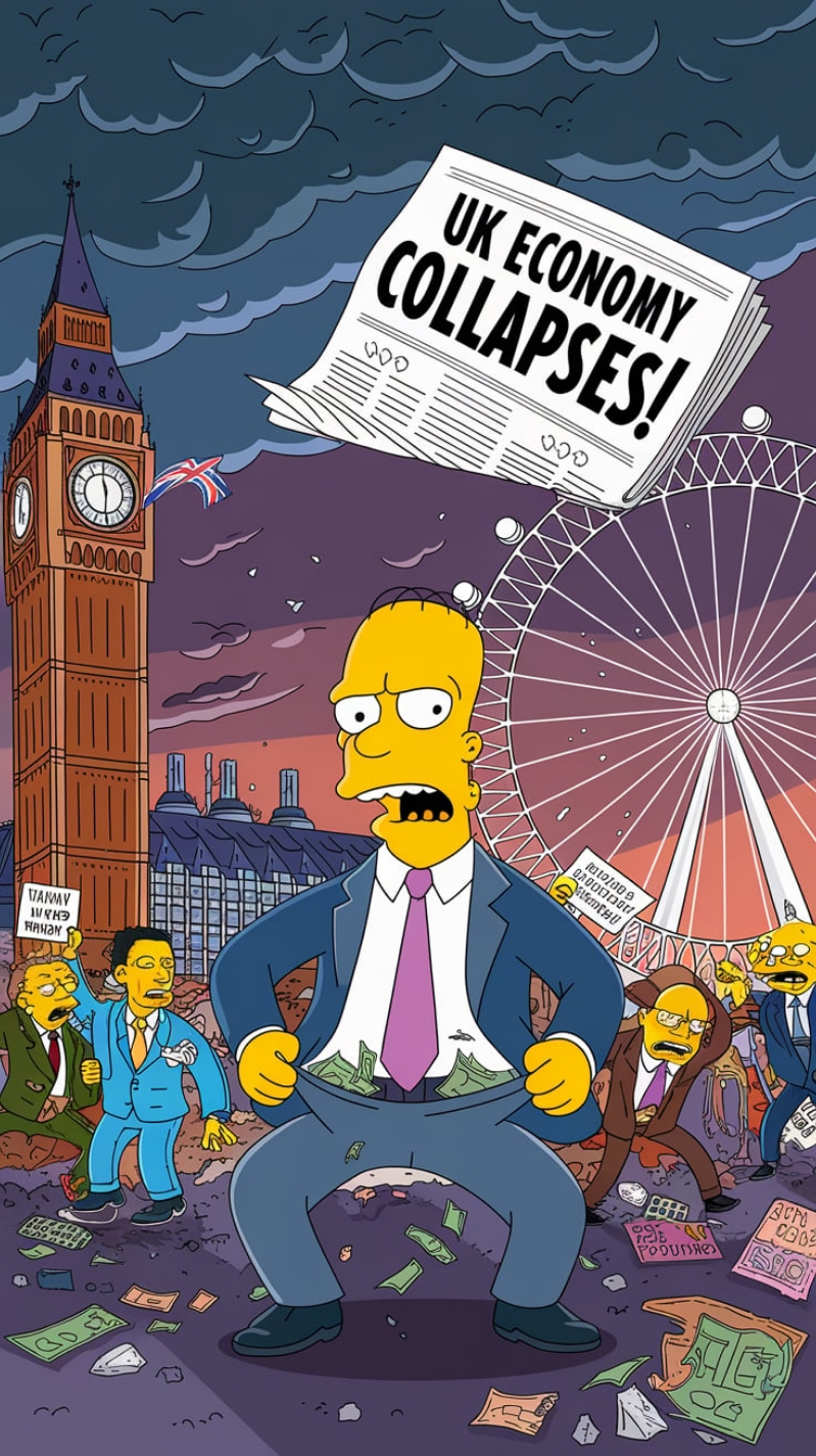 United Kingdom 🇬🇧 Economy is Collapse in 2025 #prediction #simpson #thesimpsons #economy #100k #simpsonprediction #England #🇬🇧🇬🇧🇬🇧 #simpsons2025 #UK 