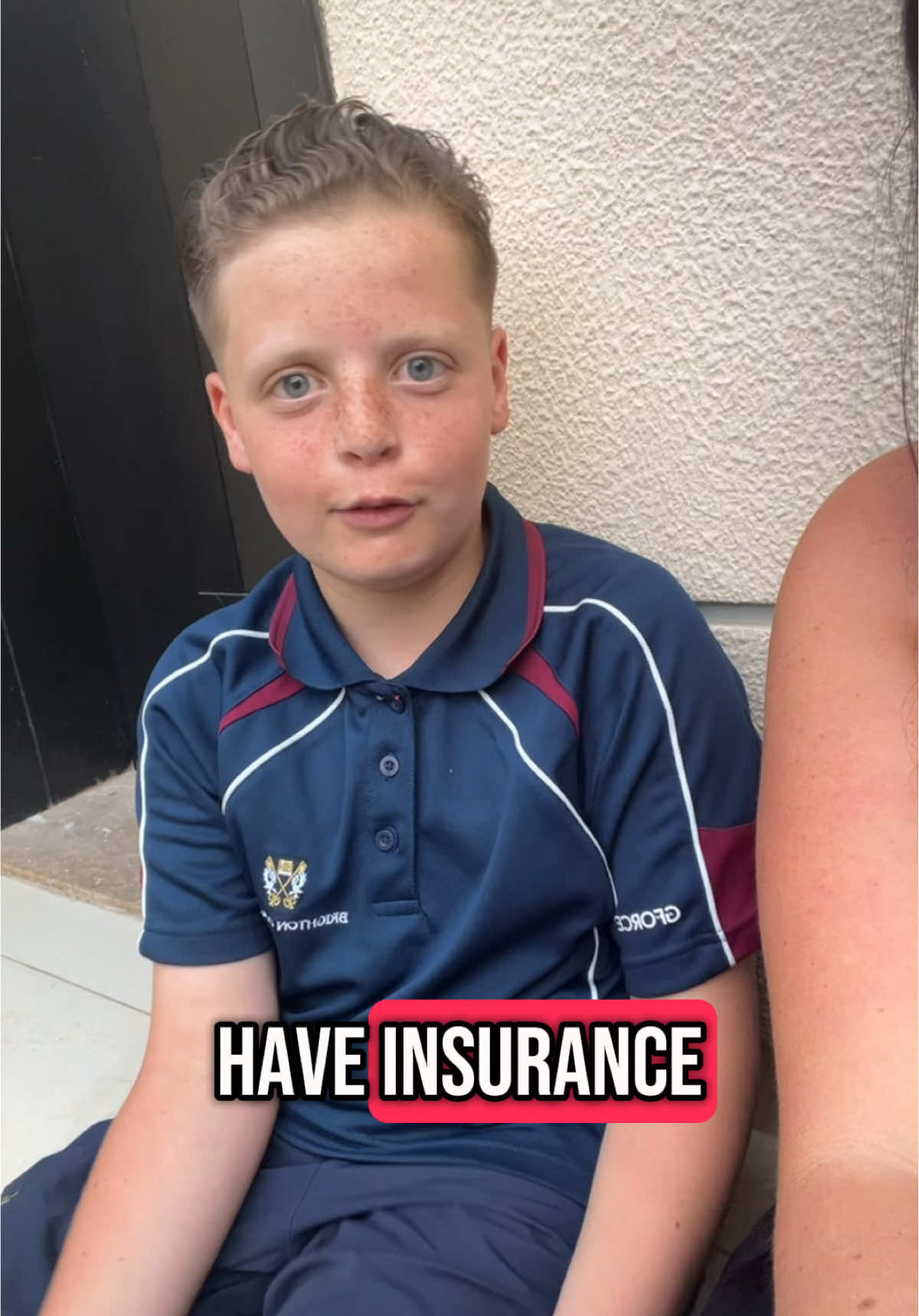 Q&A with the kids let’s see how much they listen #children #insurance #mam #work 