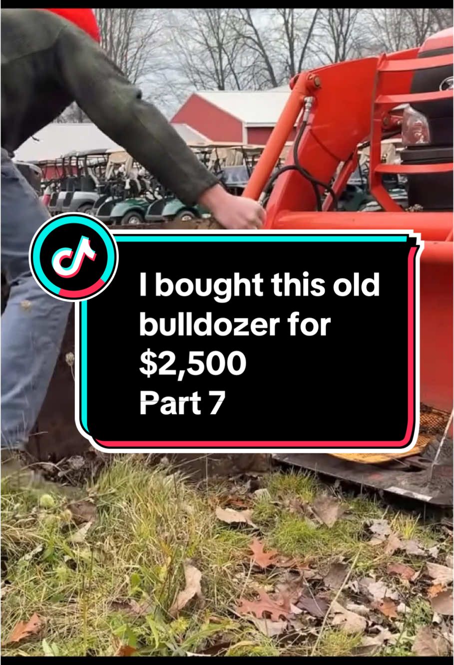 I bought this old bulldozer for $2,500  Part 7 #mechanic #for #fyp #manufacturing #tool #tractor #agriculture #repair