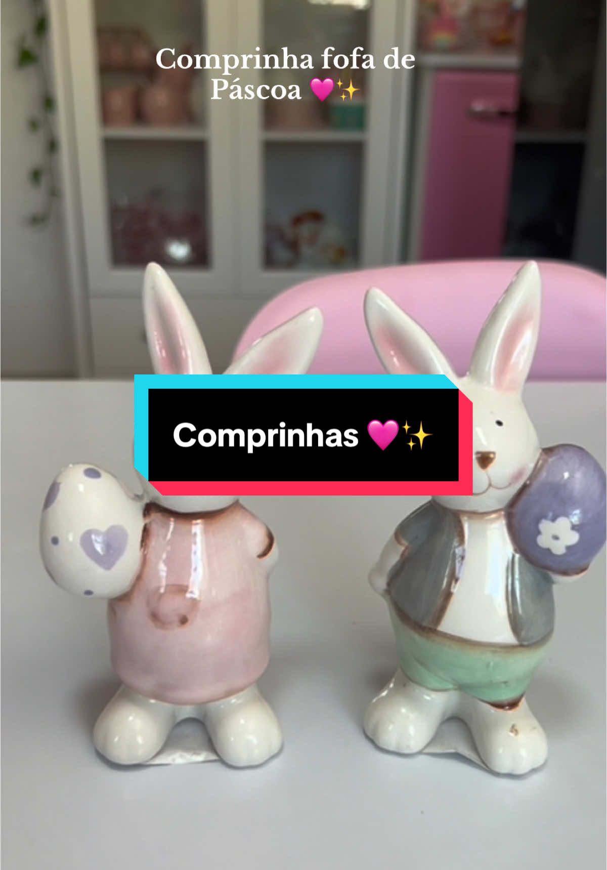 Eu achei tão fofo🩷✨ #vaiprofy #fyppp #comprinhasnashopee #comprinhas #pascoa 