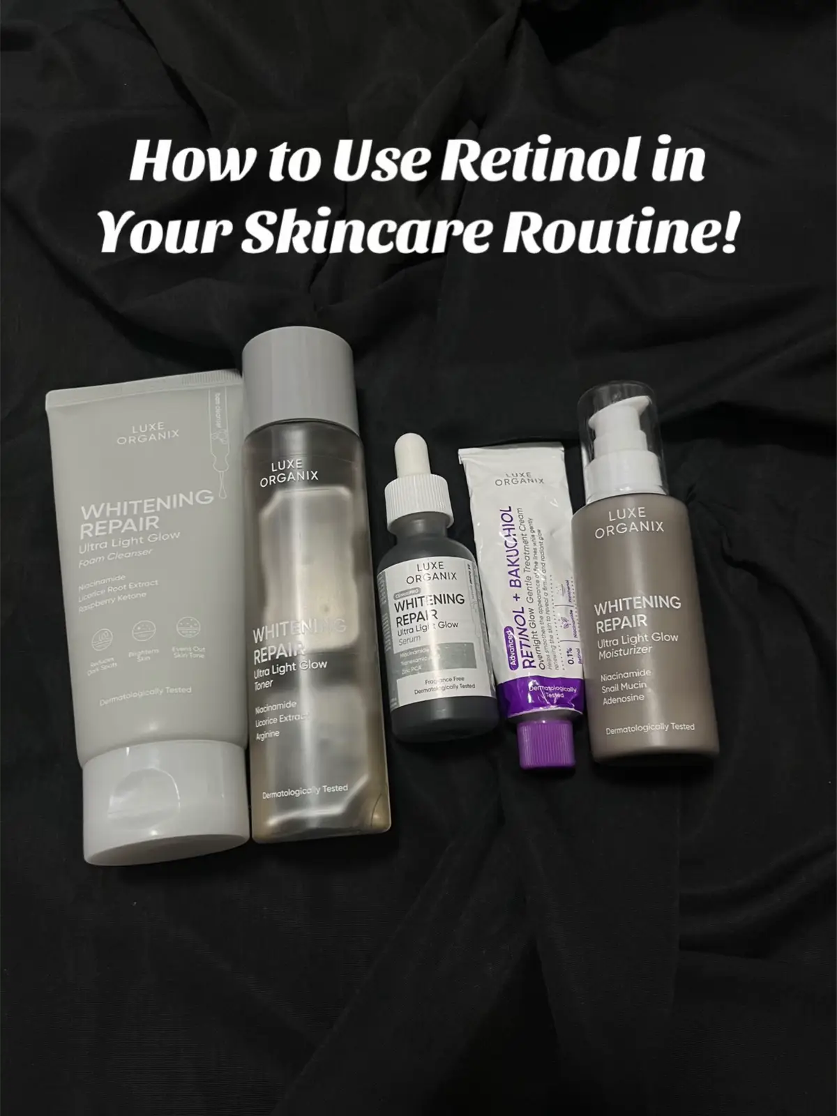 #retinol #howtouseretinol #retinolbakuchiol