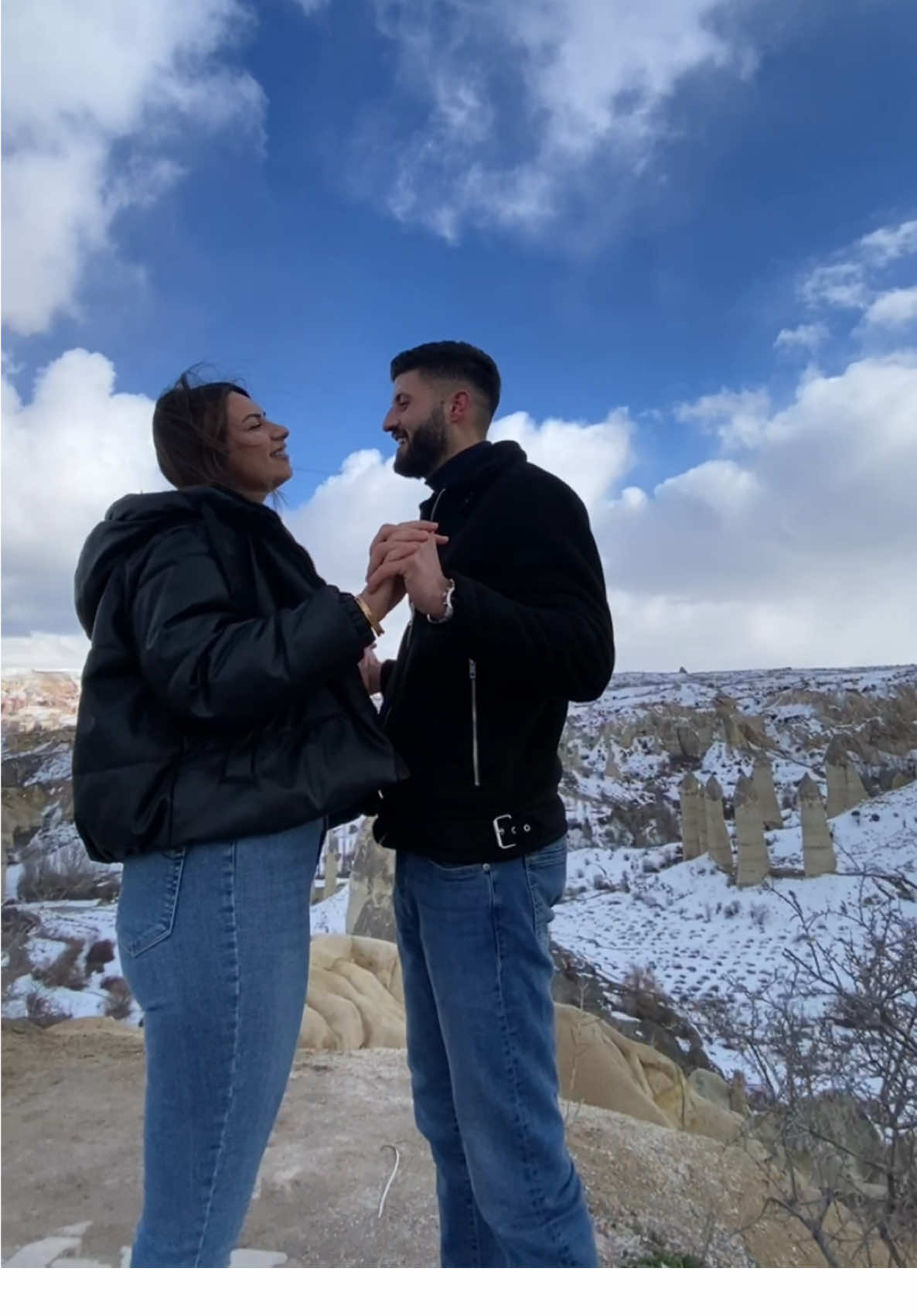 Ankara’dan gelen çiftimiz 🥰💞 #cappadocia #360video #CappadociaVio #göreme #aşkvadisisalincakcafe 
