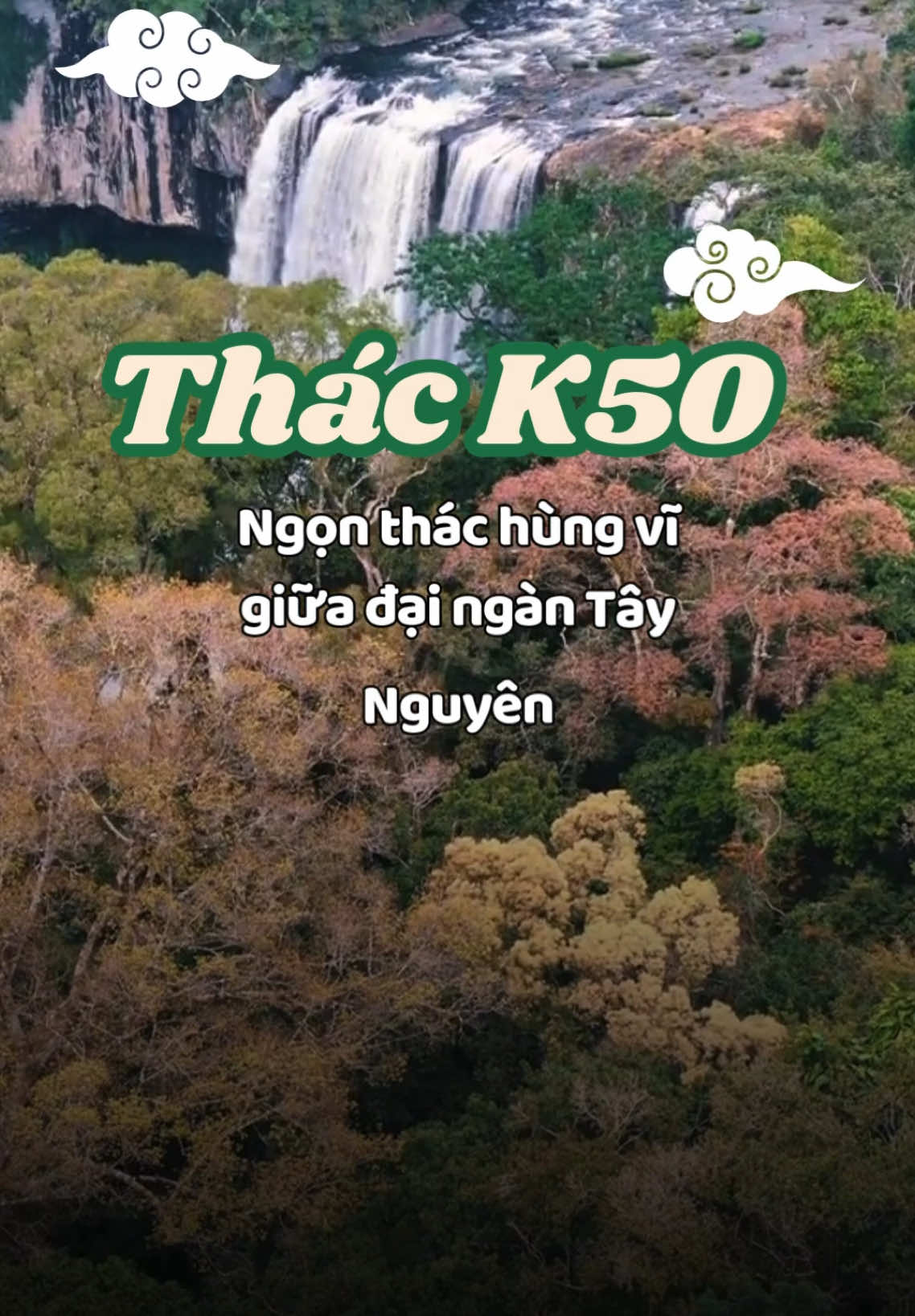 Chúc mừng Thác K50 Gia Lai đã mở cửa trở lại 😍😍😍 Đăng ký lên lịch ngay nào, số lượng mỗi ngày có giới hạn. Lập kèo đi Trekking thác k50 thôi nàoo 🧗🧗 #thack50 #dulich #yolotour #trekking #camping #chualanh #thack40 #taynguyen #gialai #kbang 