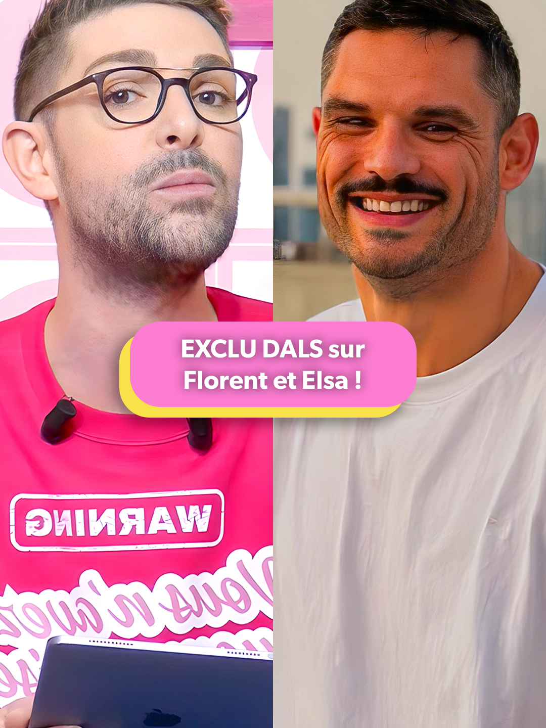 Florent et Elsa réunis dans DALS 🤯 #interview #samzirah #dals #elsabois #florentmanaudou #aja #michou #michouetelsa