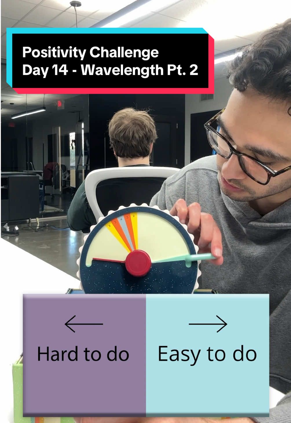 Replying to @Crispy Bacon Apparently I’m terrible at the Wavelength Board Game 😂 But we’re back with Positivity Challenge Day 14! #positivity #boardgames #wavelength 