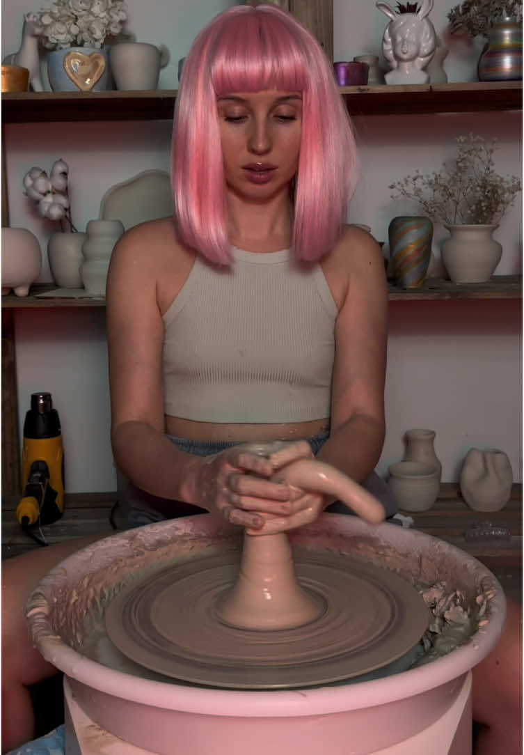 #clayart #pottery #satisfying #handmade #crafts #asmr #tik_tok #potterygirl 
