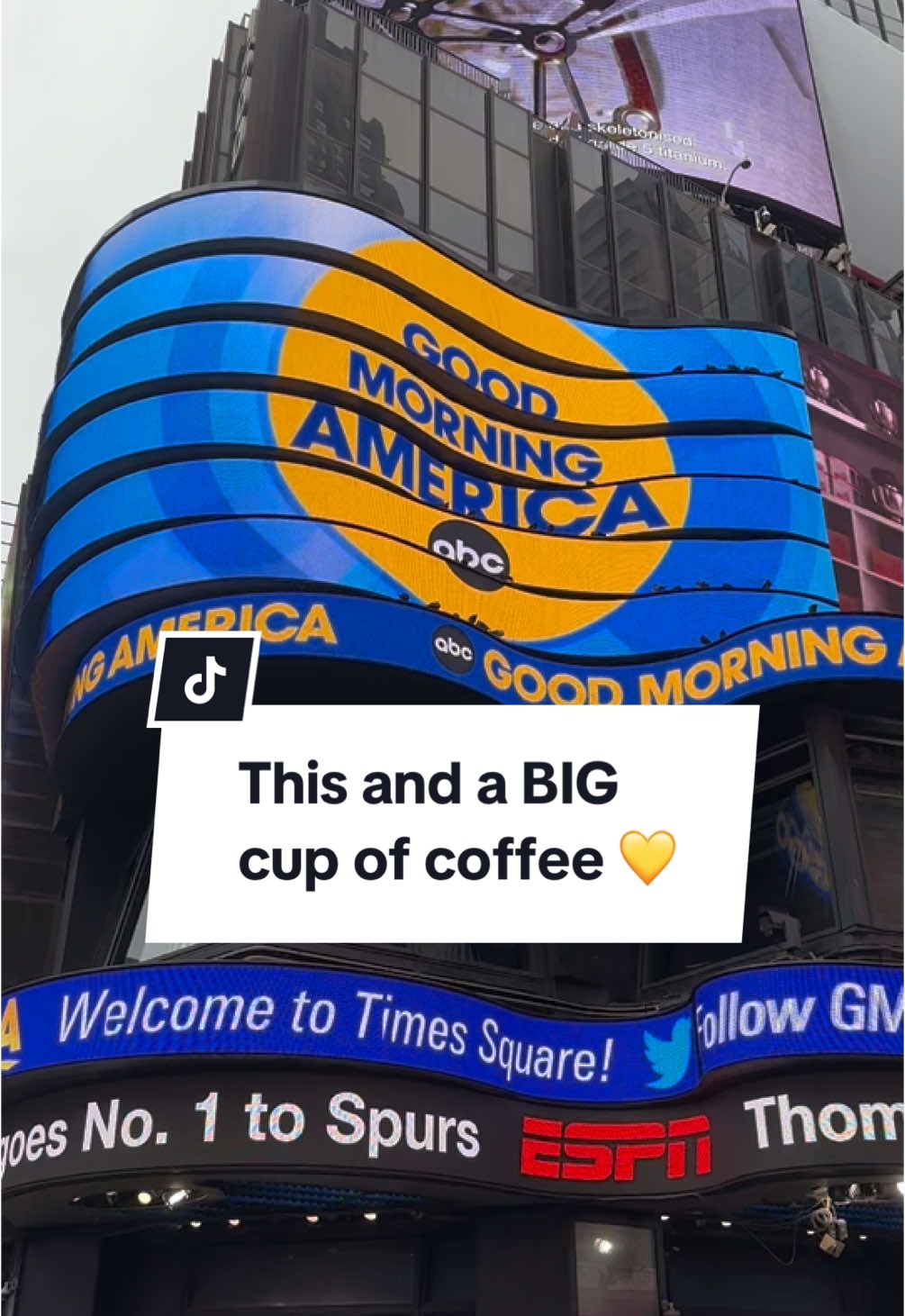 This goes out to all the morning people! ☀️☕️ #gma #news 