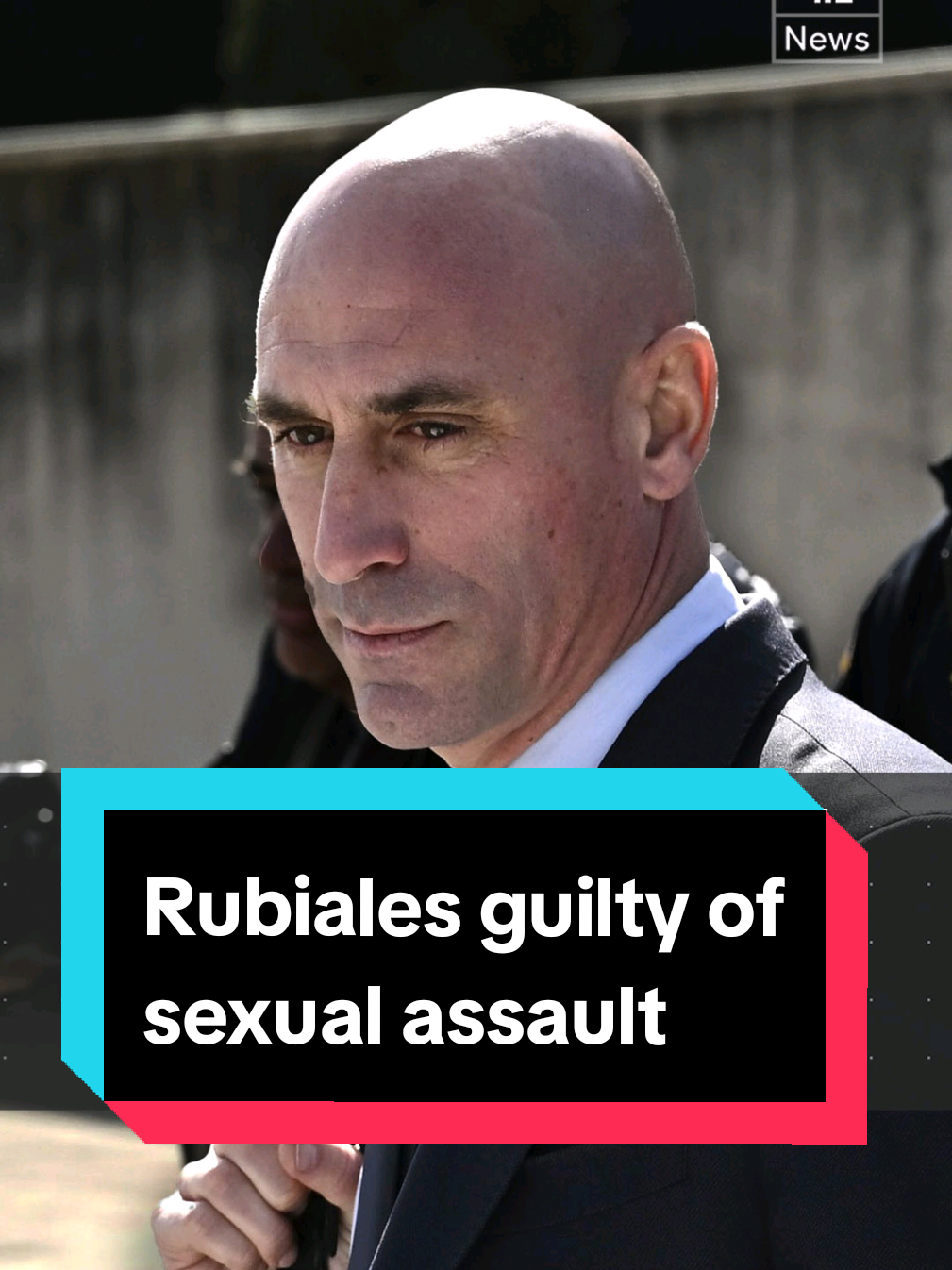 Luis Rubiales has been found guilty of sexual assault for kissing Spanish football player Jenni Hermoso without her consent after the Women's World Cup final in 2023. The former Spanish Football Federation boss has been fined €10,000 and banned from communicating with Hermoso for one year.  #Spain #Rubiales #Hermoso #WomensWorldCup #C4News