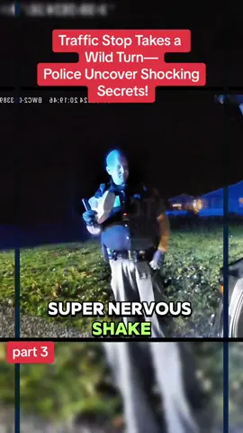 Traffic Stop Takes a Wild Turn—Police Uncover Shocking Secrets! #cops #police #viralvideo #law #crimetok #crime 