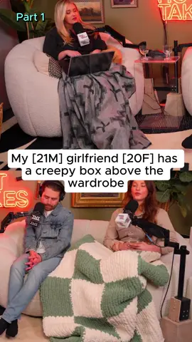 My [21M] girlfriend [20F] has a creepy box above the wardrobe #reddit_tiktok #storytelling #twohottakes #redditstorytime #redditreading #aita #askreddit #fypシ゚viral
