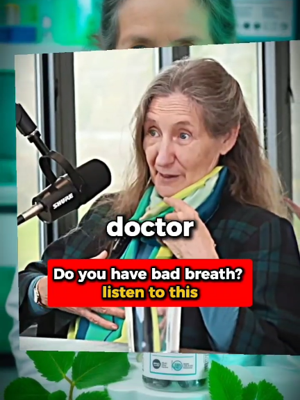 you have bad breath...🤮 #holistichealth #naturalremedy #womenshealth #barbaraoneill