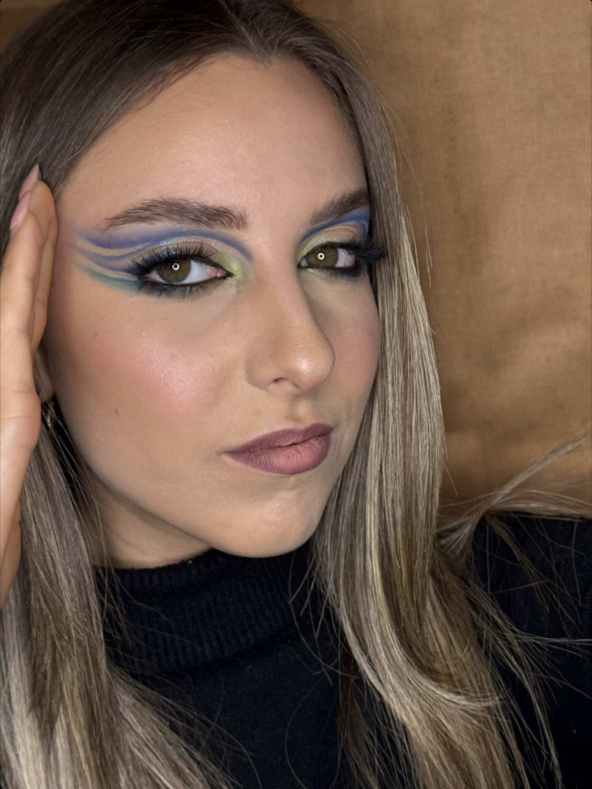 graphic eye 💙 . . . #makeup #trucconapoli #perte #makeupartist #truccoprofessionale #mua #trucco #makeupaddict #makeuplovers #beauty #transitionmakeup #truccatoredellospettacolo #inspomakeup #makeuptransition 