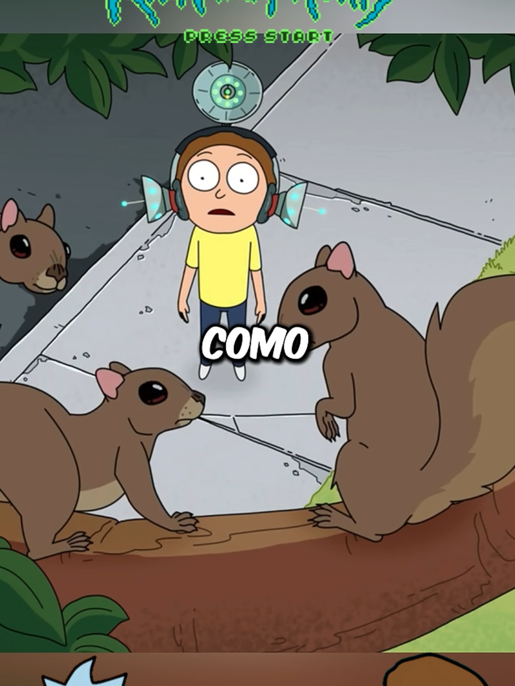 problemas con las ardillas. Rick y Morty . . #rickandmorty #rickymorty #risas #risa #vira #videos 