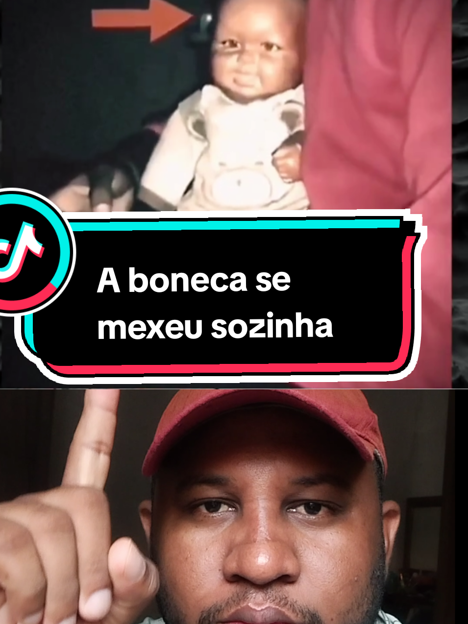 Vídeo de terror boneca se mexendo sozinha. #fantasma #sobrenatural #terror #misterio 