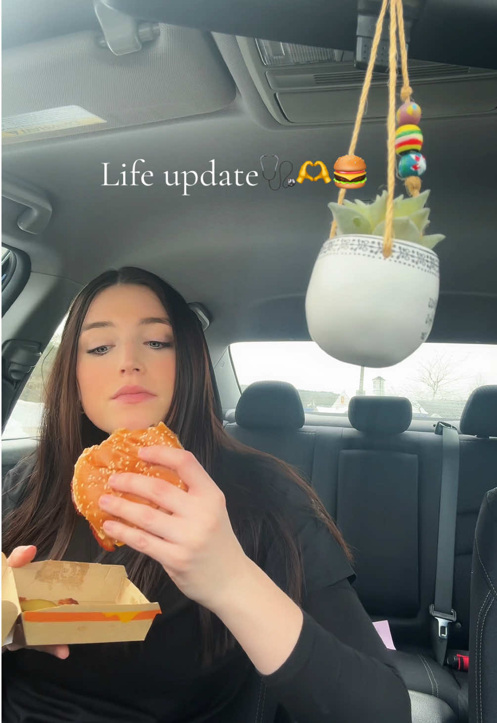 Life update/ fit check & @mcdonalds mukbang🩺🍔🫶#Vlog #lifeupdate #carvlog #mcdonalds #dayinmylife #nursesoftiktok 