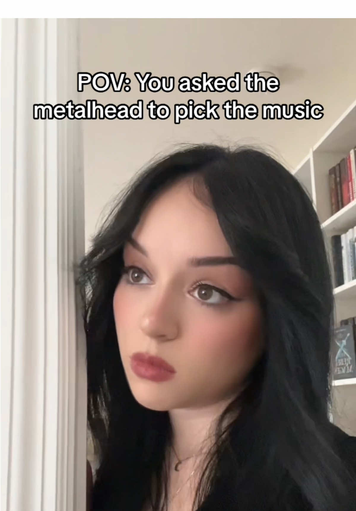 Are YOU the metal-head friend? 😱 #metal #playlist #altgirl #metalcore #fyp #spotify 