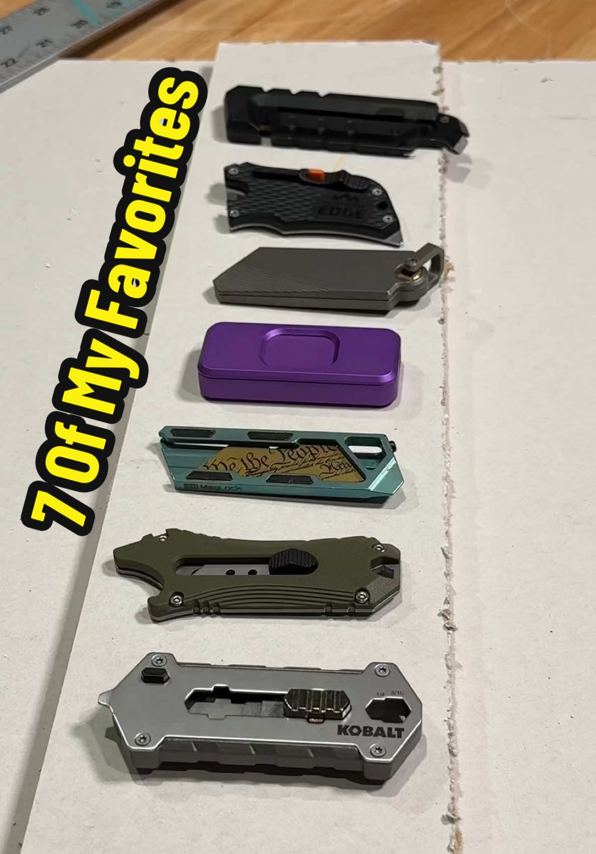 All of these are great in their own way. I have links to some in my bio and some are in my showcase #knives #knife #edc #musthaves #everydaycarry #pocketknife 