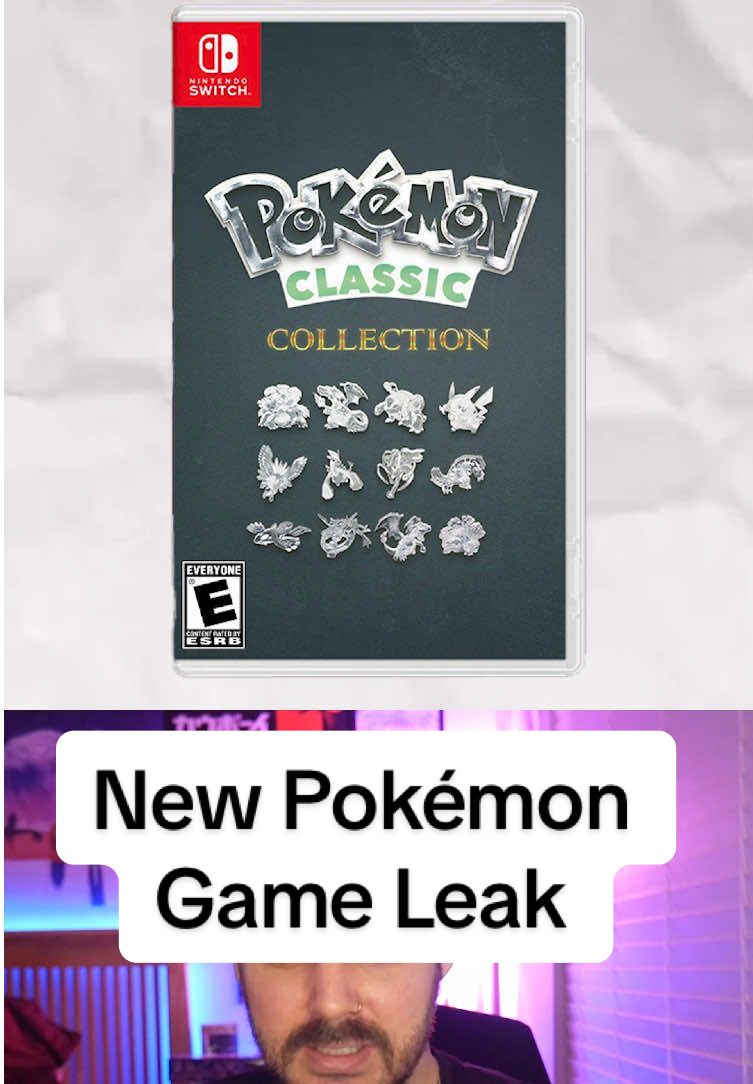 A new MAJOR Pokemon game just leaked!  #nintendo #gameleaks #gaming #nintendoswitch #pokemon #pokemonpresents #switch 