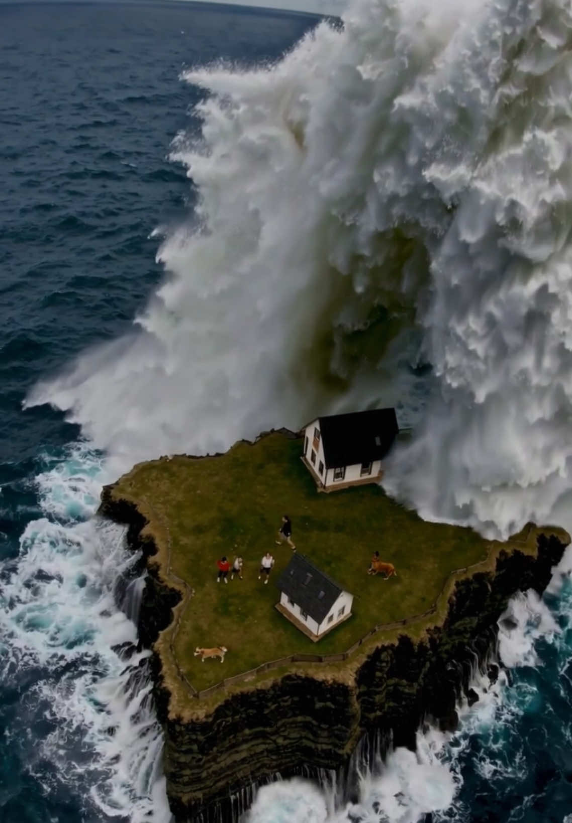 Would you make this dream ocean-view home yours? #realestate #oceanfront #ocean #tsunami #bigwaves #surf 