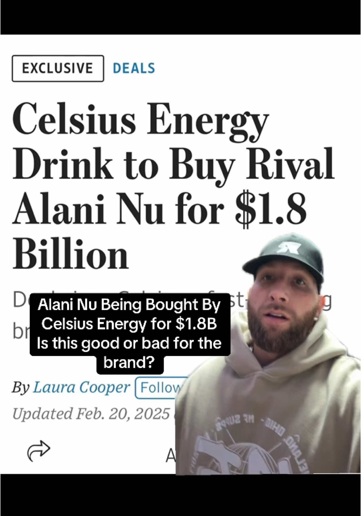 Alani Nu Being Bought By Celsius Energy for $1.8B Is this good or bad for the brand? #celsius #alaninu #alanienergy #energydrink 