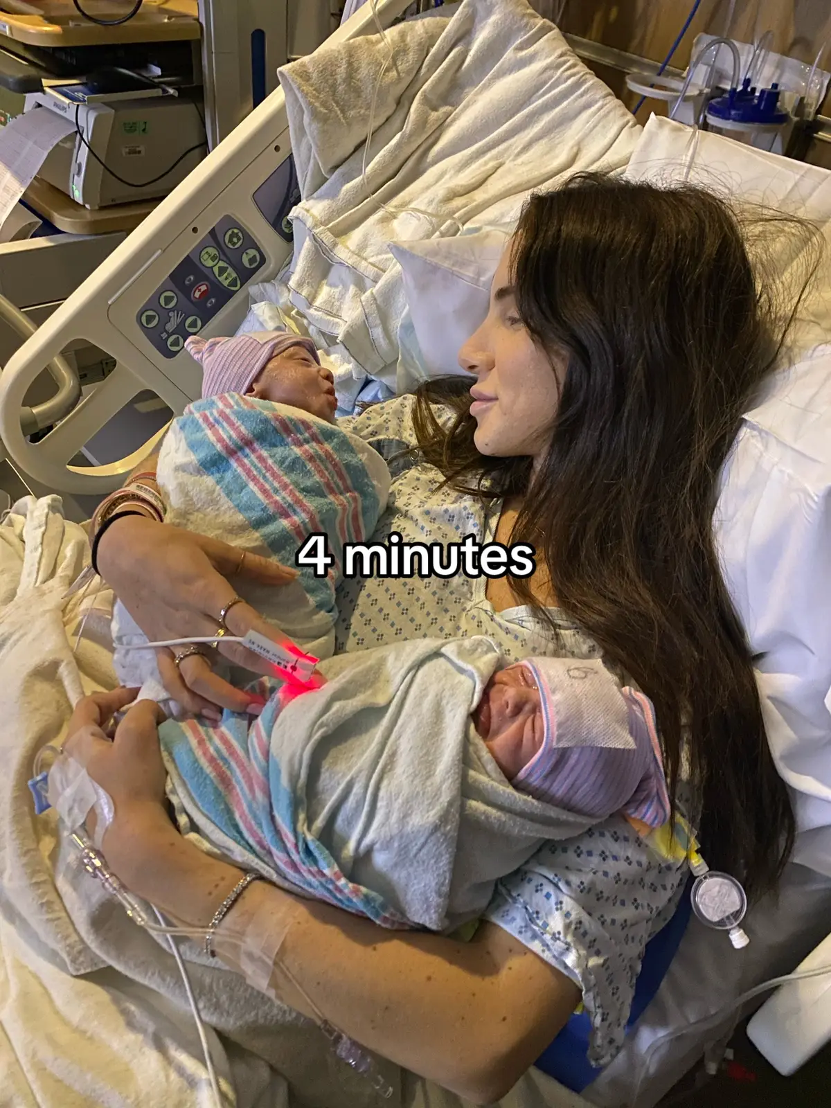 Had to hop on this trend in honor of my girls turning 4 last week❤️ #twinmom #MomsofTikTok 