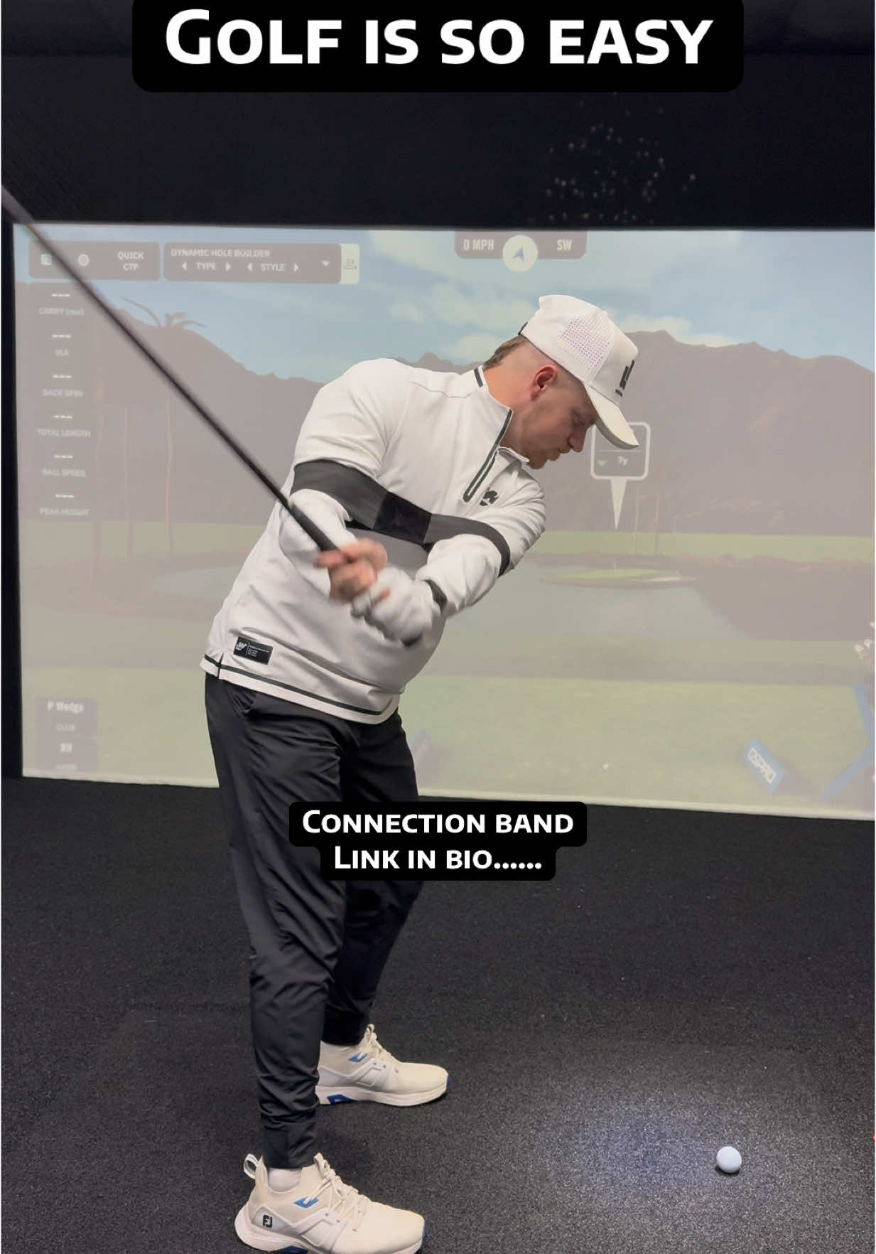 Golf is so easy with the connection band #golf #golftiktok #golftok #golfer #golfswing #golfing #golflife 