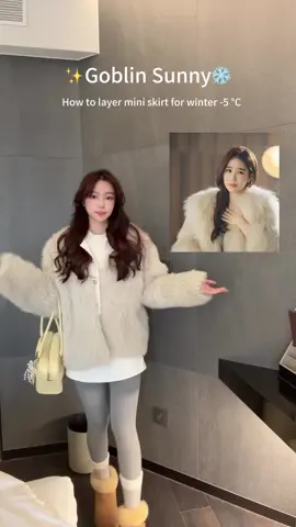 @Joey Lee Giveaway 🎁! Bring on your mini skirt for winter ❄️ Anyone watched globlin before ? That’s one of my fav kdrama and I really love sunny’s Fashion style 🫶🏻 Giveaway cute secret gift from me & 3CE All the way from Korea 😘 ! Comment “I Love 3CE 💕 Tag @3ce_official  I comment = 1 entry, winner will be announced on my story by 24Feb 8pm wish u luck, btw I love the secret gift alotttt ! 🎁  And im so glad that 3CE invited me to their cashmere matte lipstick new launch event in seoul, and finally met my fav singer Minnie !! 🥹💕 Really in love with how the lipstick could glide smoothly on my lips without cakey, and the colour its soooooo Korean OMG! My fav shades is cozy whisper pls get them, else I’ll be sad !! 🫶🏻@3ce_official #OOTD #globin #sunny #kdrama #koreanstyle #outfitideas #3CE #3CEMALAYSIA 