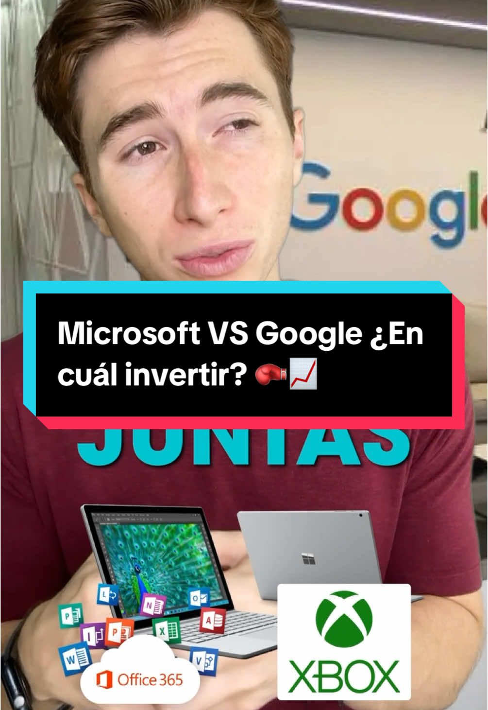 ¿Cuál es tu gallo? 🥊🤔 Y como curiosidad te dejo el ranking de las 5 empresas más valiosas del mundo: 1️⃣Apple $3.69T 2️⃣Nvidia $3.41T 3️⃣Microsoft $3.09T 4️⃣Amazon $2.36T 5️⃣Google $2.26T  En fin, recuerda que puedes invertir en estas tecnológicas y más de 1,800 empresas y ETFs LIBRE de COMISIONES a través de Quantfury! (Link en Bio). 📈 #Rivalidad #microsoft #google #finanzas 