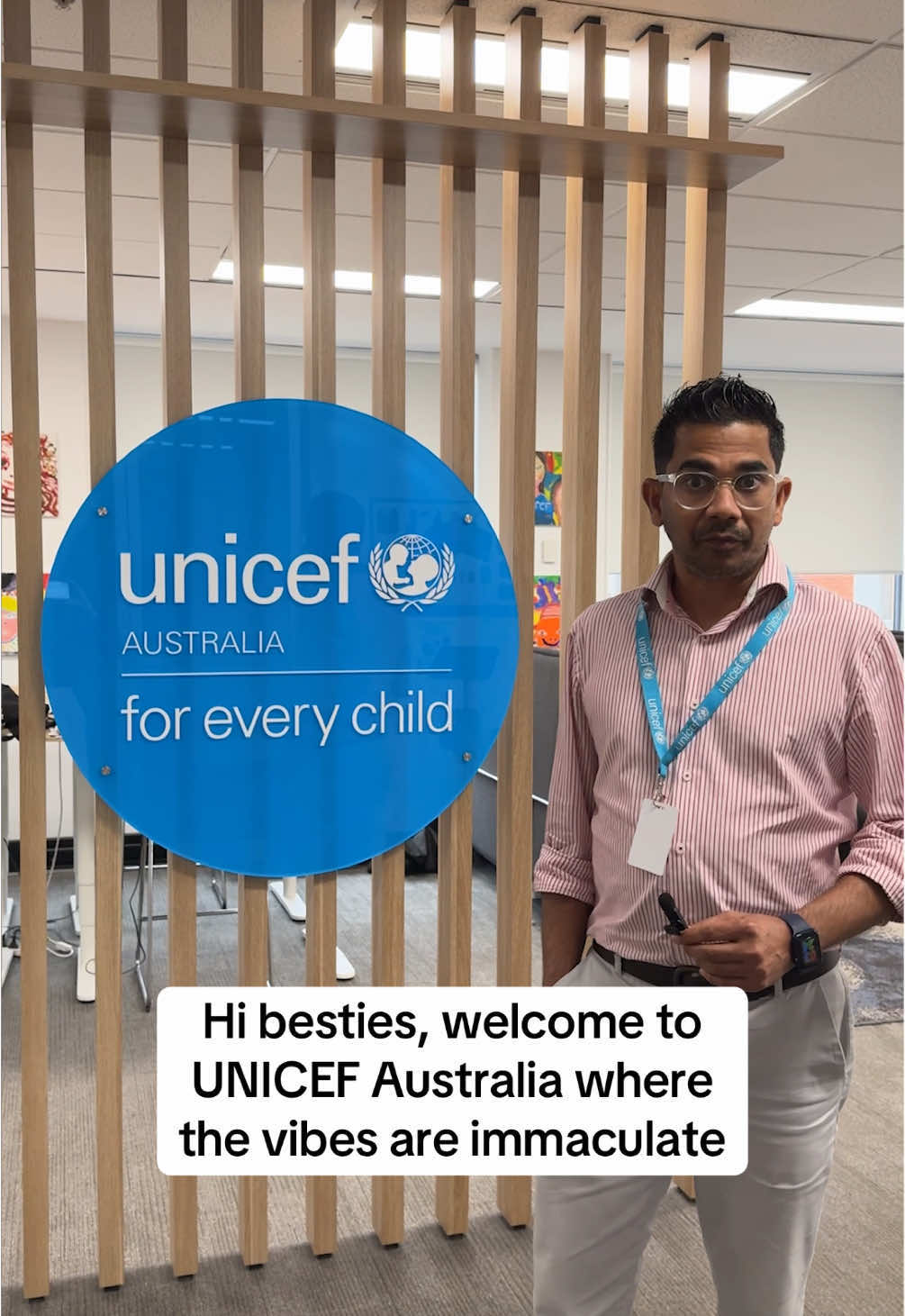 We’re high key supporting children before, during and after emergencies...slay 💅    #unicefaustralia #unicef #fyp #foryoupage #genz 