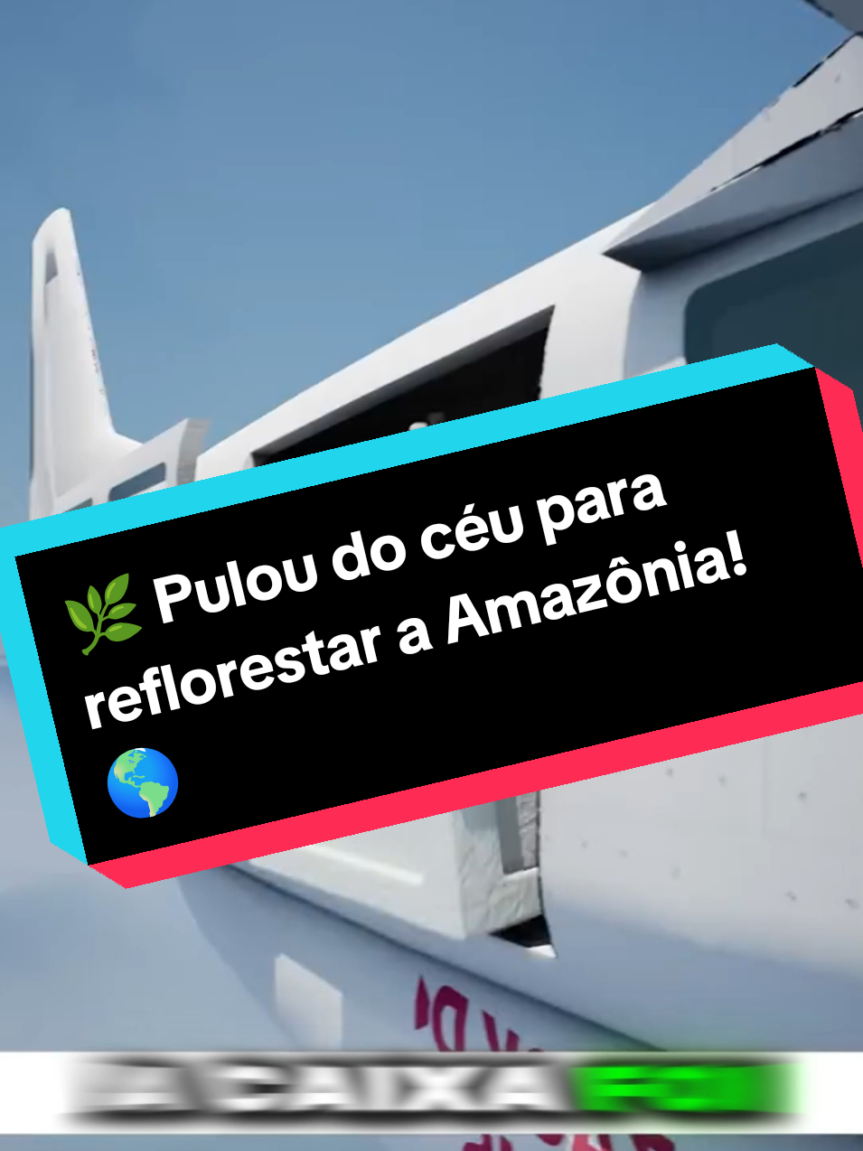 🌱 Ele pulou de um avião para salvar a floresta! 🌳💥 #curiosidades  🌟  #fatosincríveis  🤯  #meioambiente  🌿  #reflorestamento  🌳  #amazônia  💚  #skydiver  🪂  #impactopositivo  ✅  #natureza  🌎  #ViralTikTok 🔥  #paravoce  💥