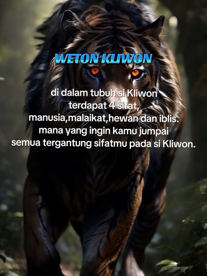 sifat si Kliwon tergantung sifatmu🫵 #weton  #wetonjawa  #wetonjowo  #wetonkliwon  #primbonjawa  #xcyzba  #4u  #kejawen  #fyppppppppppppppppppppppp  #fypシ゚ 