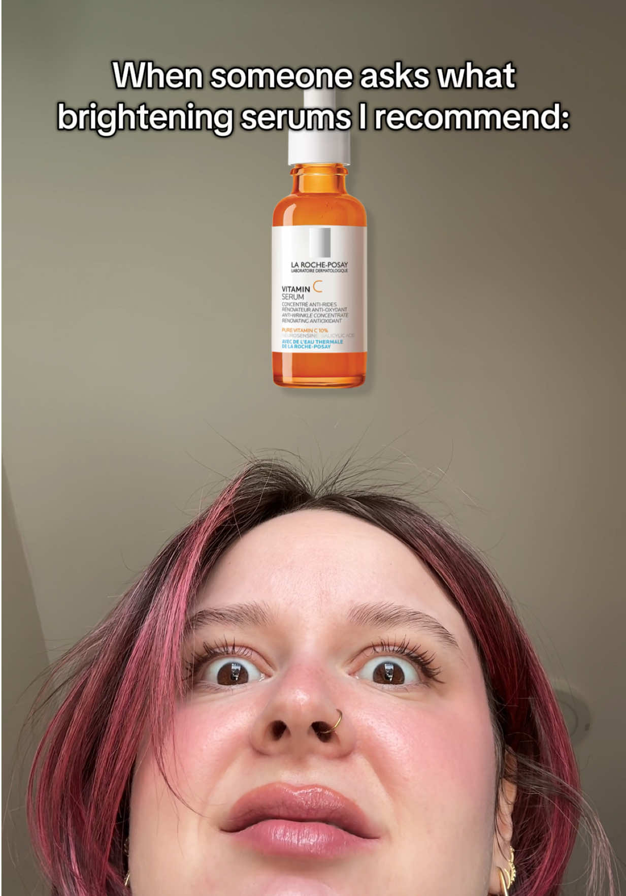 You better believe it’s NEVER going to be a dedicated vitamin c serum ❌ #brighteningskincare #skincare #hyperpigmentation #darkspots #vitaminc #retinoid #retinol #azelaicacid 