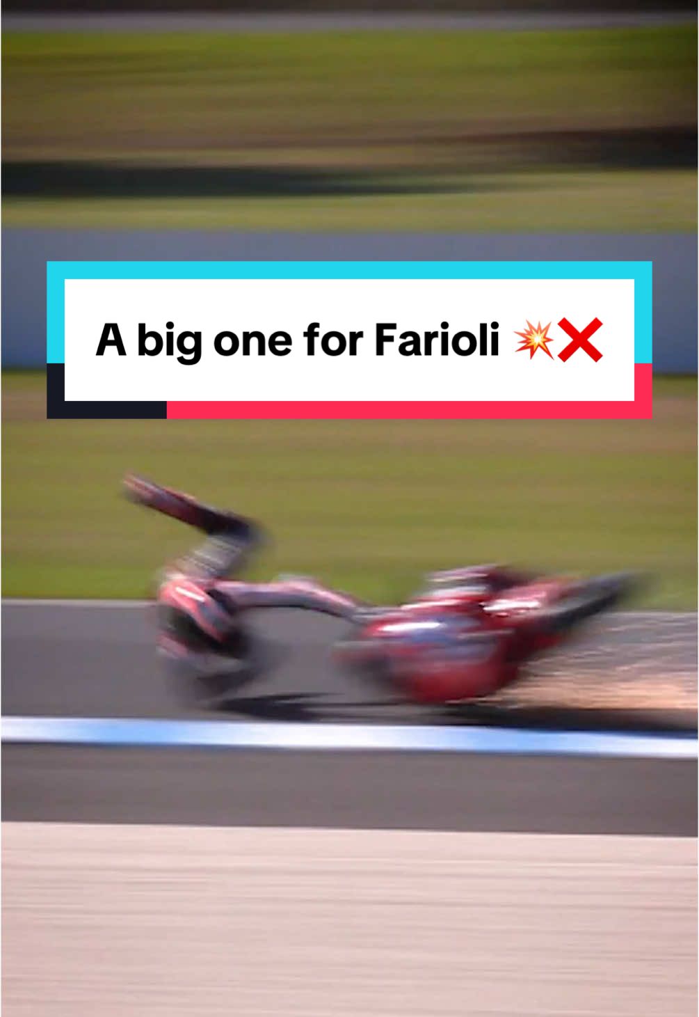 A tough blow for @filippofarioli7 in FP! 💥 A big highside left him with a fractured left ankle, ruling him out for the weekend ❌ Wishing him a speedy recovery! 💪 #AustralianWorldSBK 🇦🇺 #WorldSBK #motorcycle #Motorsport #racing  #sportsontiktok 