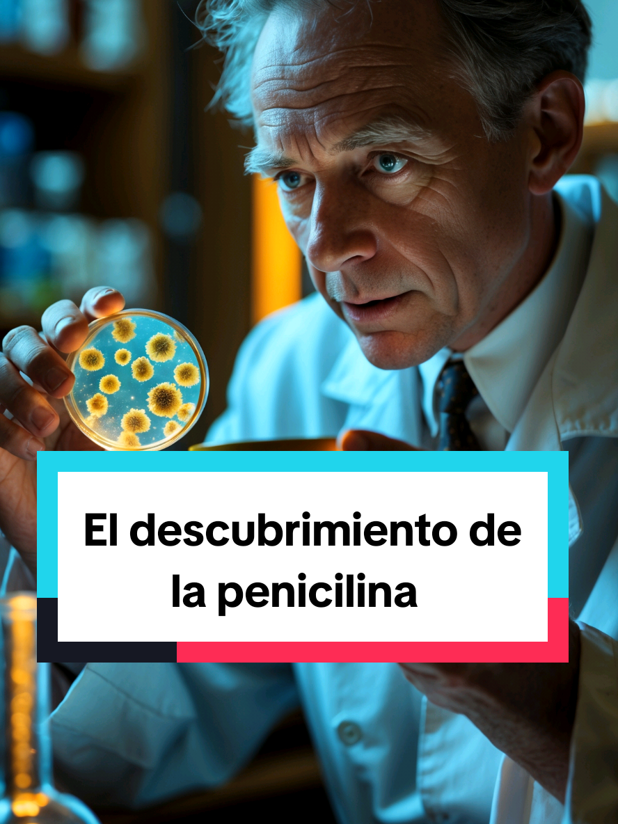 El descubrimiento de la penicilina #penicillin #penicilina #medicine #medicina #antibiotics #peniciliumnotatum #bacteria 