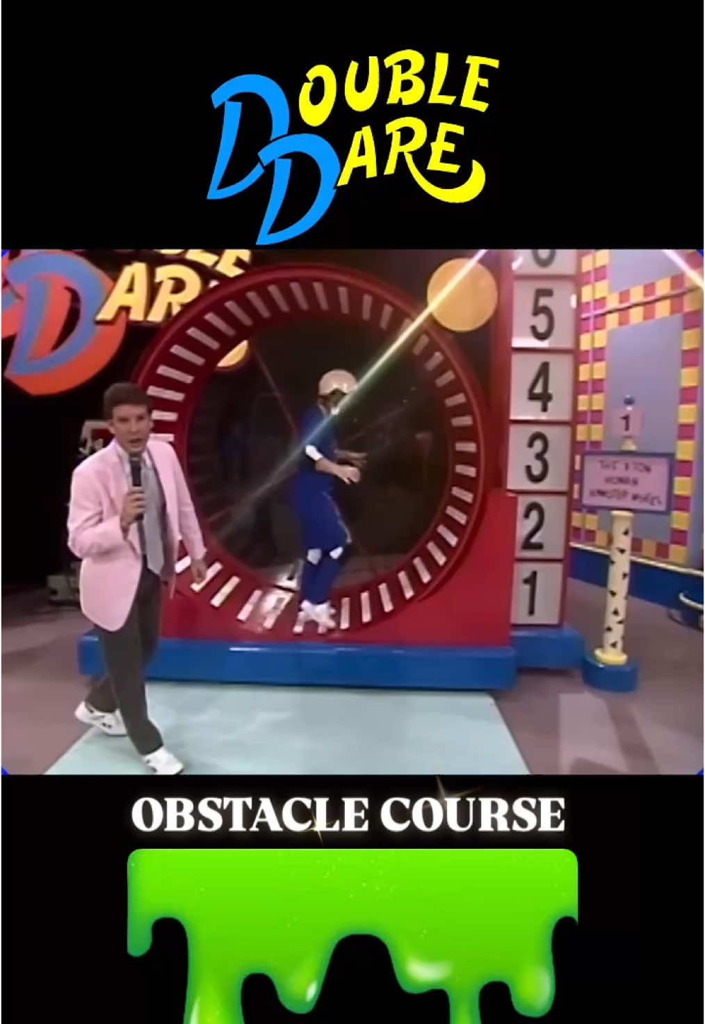 Nickelodeon’s DOUBLE DARE obstacle course.  . . . . . . . . . . . . . . . . #doubledare #nickelodeon #90snickelodeon #obstaclecourse #gameshow #90s #90skid #90sbaby #90saesthetic #90sthrowback #90shair #throwback #nostalgia #nostalgic #childhood  #90svintage  #kidstv #retro #vintage #millenial  #90srewind #memoryunlocked #90stv #80sbaby #80skid #a90slife 