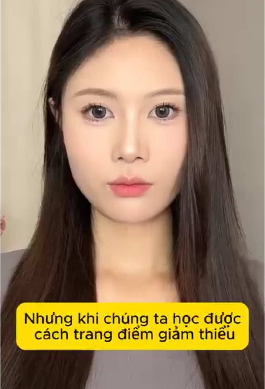 3 bước giảm thiểu khi trang điểm 😻😻#makeup #lamdep #makeuptips #makeuphacks #mekene #matvuong #makeuptunhien 