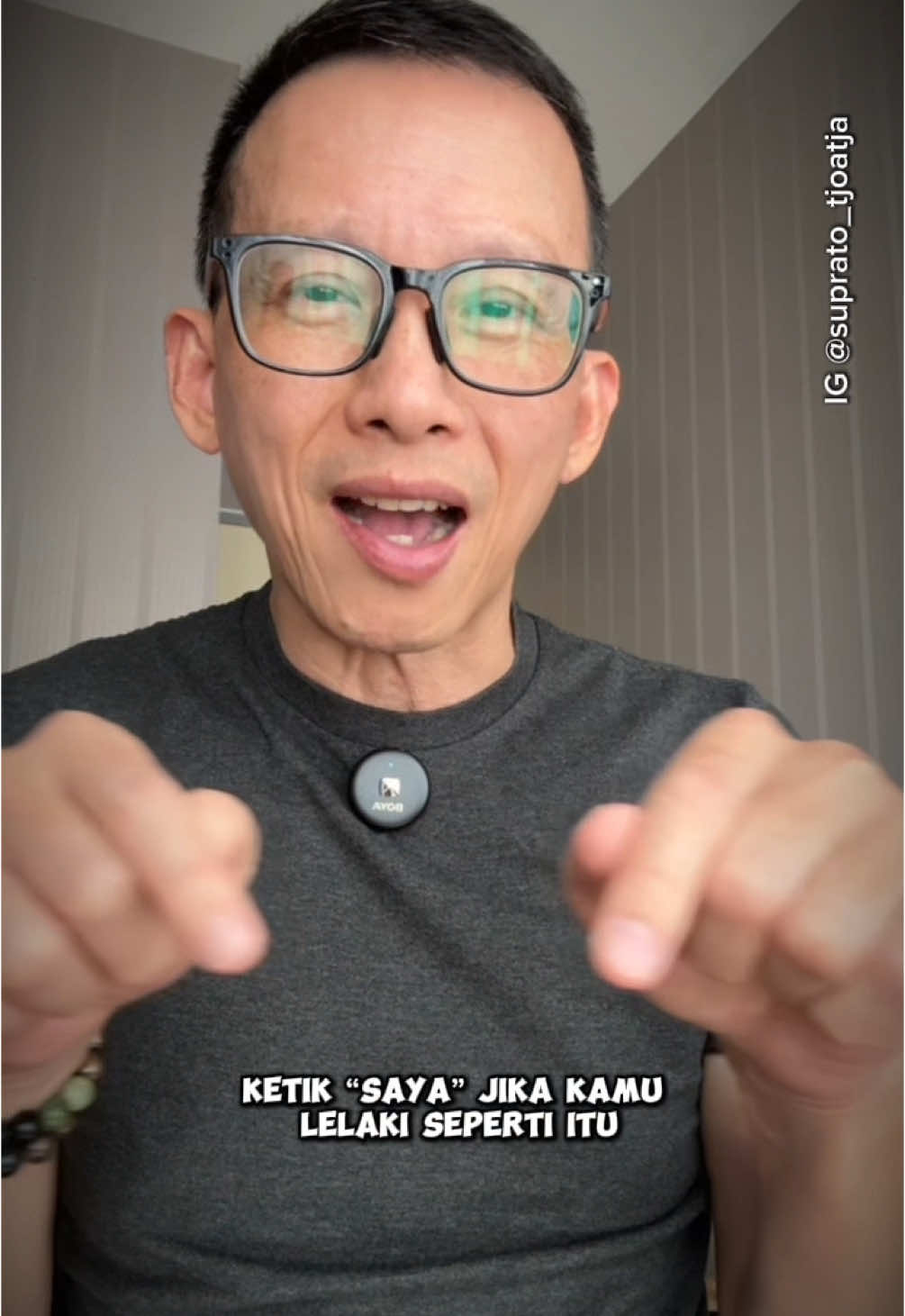 LELAKI Benar nggak menurutmu? Ketik “saya” jika kamu lelaki seperti itu. #ngomongsihgampang #yukmerenung #supratotjoatja