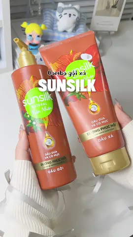 Combo cho mái tóc hư tổn #sunsilk #hoptaccunguniliver #daugoi #dauxa #combogoixa #ddoocbh #muataitiktokshop #xuhuong #unbox 