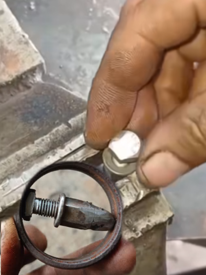 cara buat tracker untuk lepas bearing yg ambrol #DIY #diyproject 