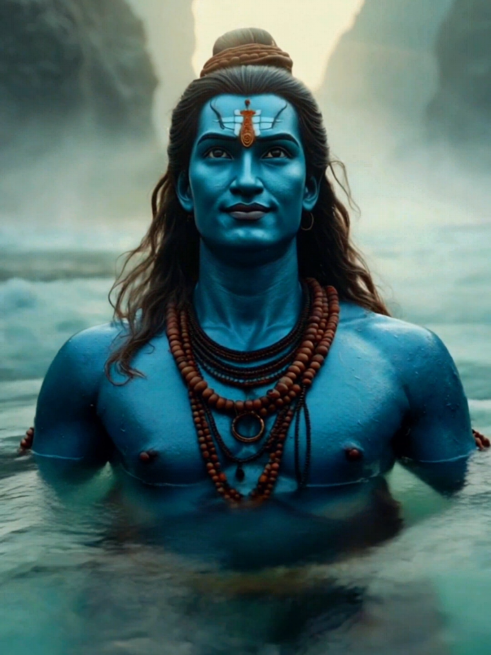 #shiva #mahadev #god #hindu #shivaratri #hindugod #ganga #water #aura 