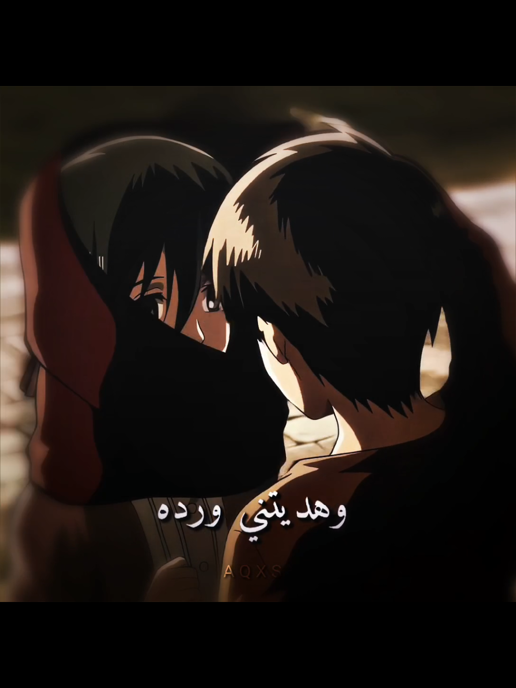 وهديتني ورده على طريقتي..!!  #fyp #foryou #foryoupage #team_hanma #AttackOnTitan #erenyeager  #mikasa 