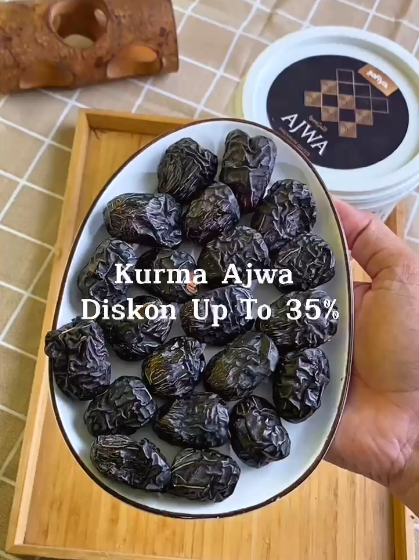 Spesial Payday Sale kurma ajwa diskon up to 35% 🤗  #ramadanekstraseru #kurma #ramadhan #safiya 