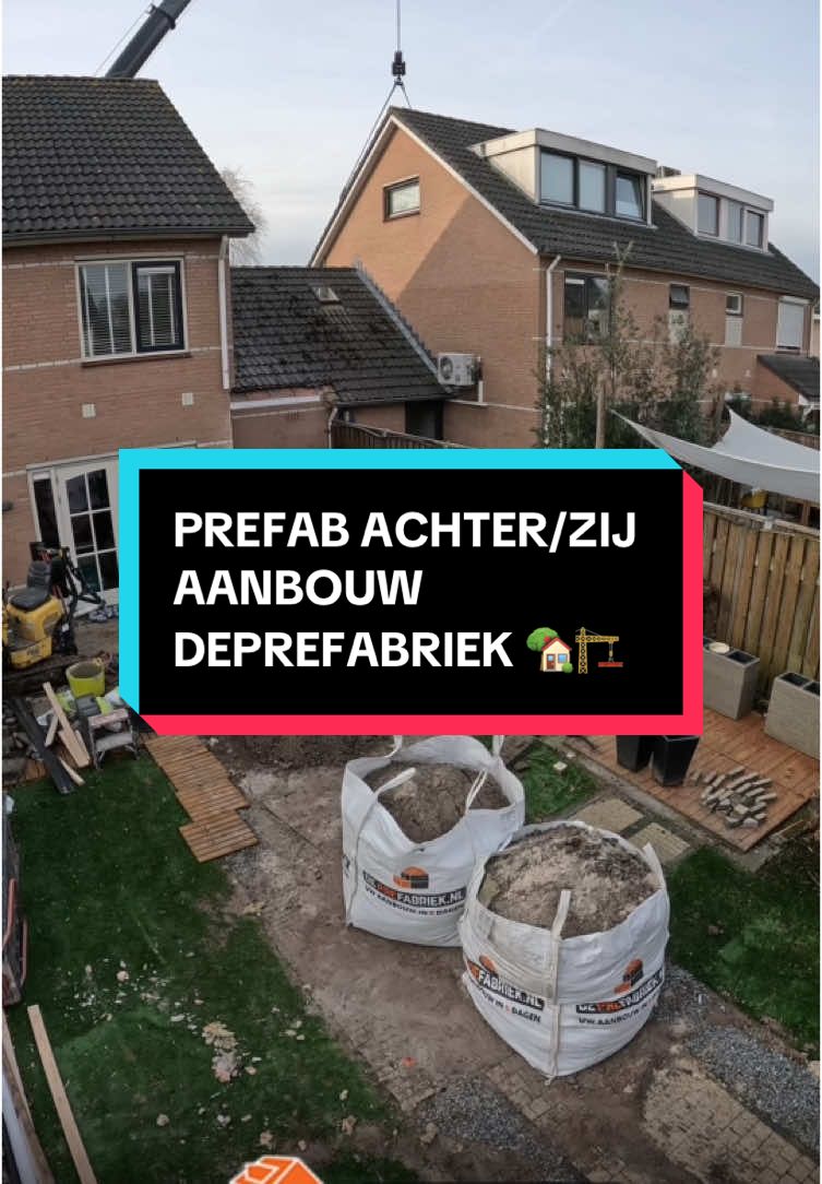 Plaatsing aanbouw 🏡 Droom je ook van een aanbouw? Wij plaatsen jouw aanbouw in slechts 5 dagen! 🌐 deprefabriek.nl ✉️ info@deprefabriek.nl 📱 020-3317470 #plaatsingaanbouw #bepaalhetzelf #ontwerpzelfjouwaanbouw #prefab #aanbouw #uitbouw #ontwerp  #zelfontwerpen #aanbouwin5dagen #uitbouwin5dagen #opmaat #Voorjou #FYP #ForYou #verbouwing #verbouwen #renovatie #klushuis #homeinspiration #overkapping #homestyling #homeorganization 