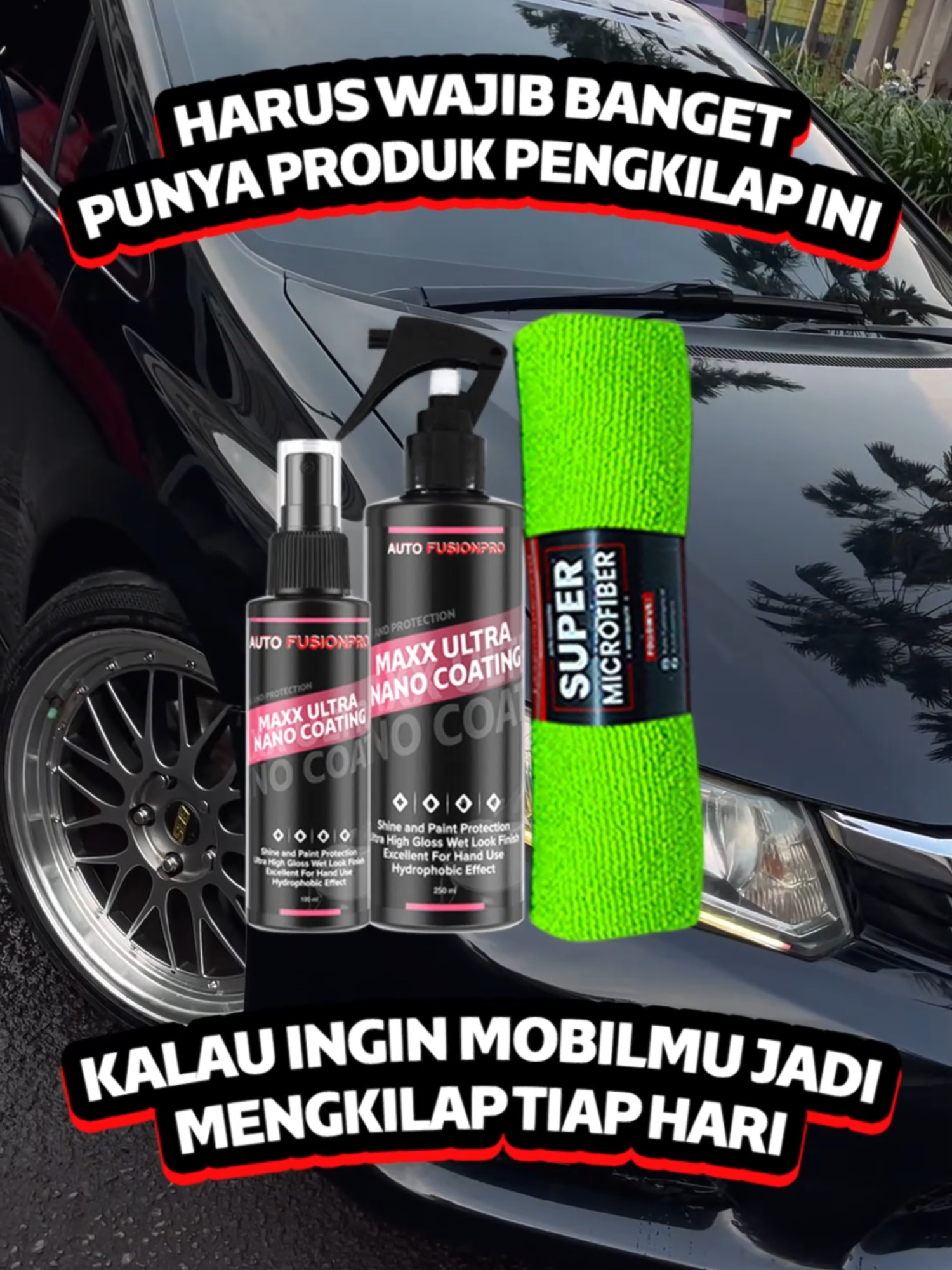 ternyata ngga semua orang paham, kalau bikin kilap mobil ngga harus ke salon detailing terus. pakai aja Ultra Nano Coating #ultrananocoating #pengkilapbodymotor #pengkilapbodymobil #innovareborn #diesel2gd #civicindonesia