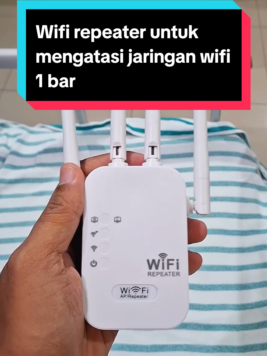 Wifi repeater solusi untuk mengatasi jaringan wifi 1 bar  #wifirepeater #internet #wifi #affiliatemarketing 