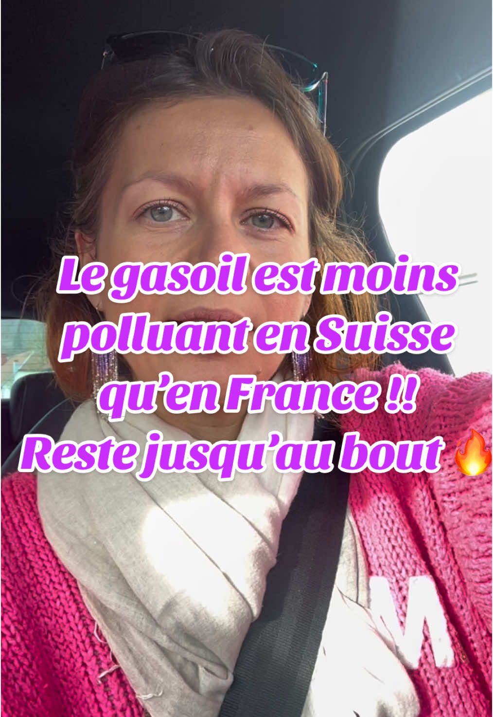 Nous prendrait on pour des cons ? 😅 Le gasoil est moins polluant en Suisse qu’en France !!! On les fait tomber ces guignols ??? @lesGueuxZFE @daniel_guichard.offi1  #pollution #zfe #cavamarcher 