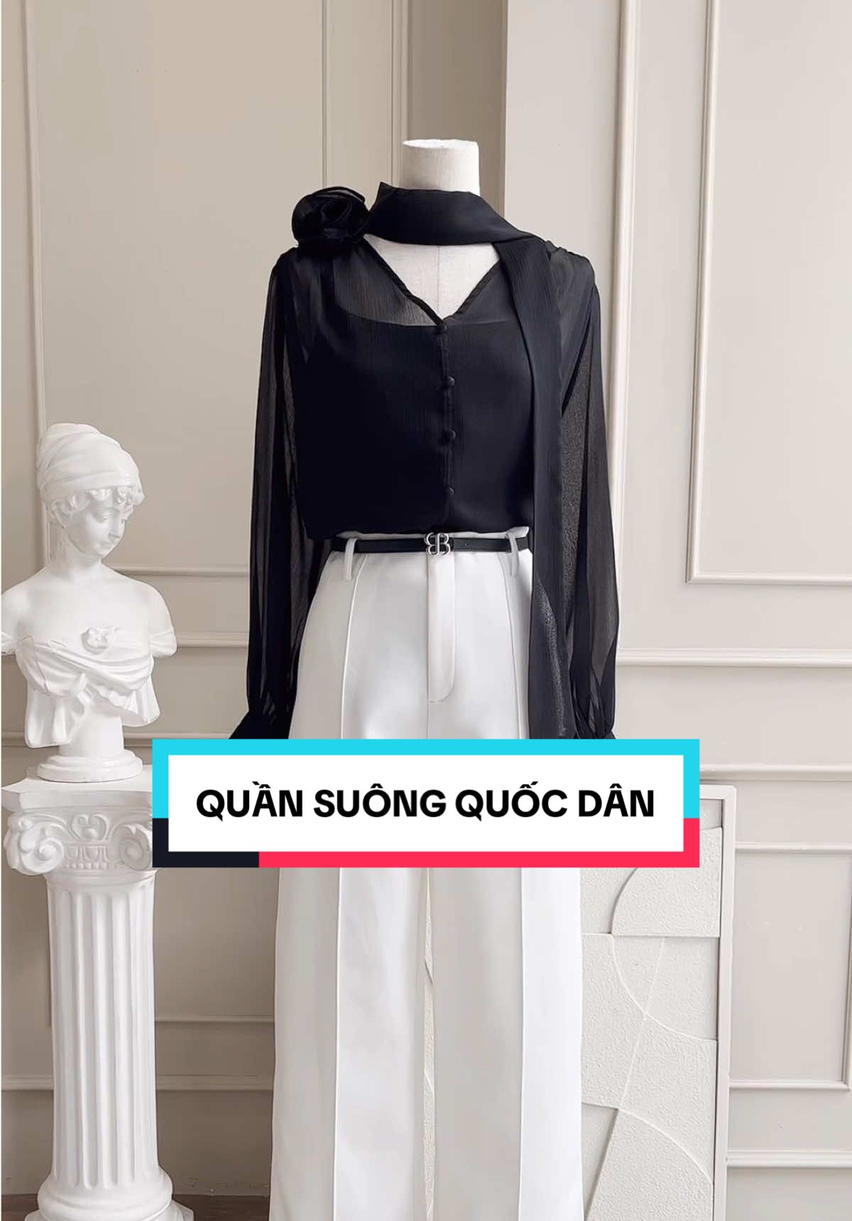 ✨ QUẦN SUÔNG QUỐC DÂN dành cho cô nàng công sở đi làm hằng ngày 🥰✨ #bbstores #bbstoresvn #thoitrangnu #ao #quan #quansuong #trending 