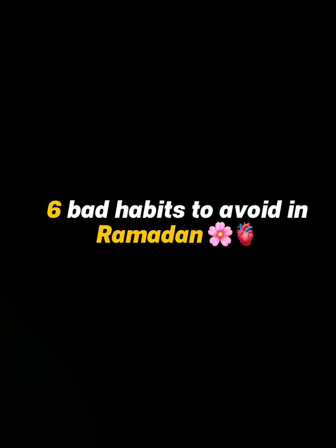 Bad habits preventing in Ramadan  . #nasheed #fypシ #Ramadan 