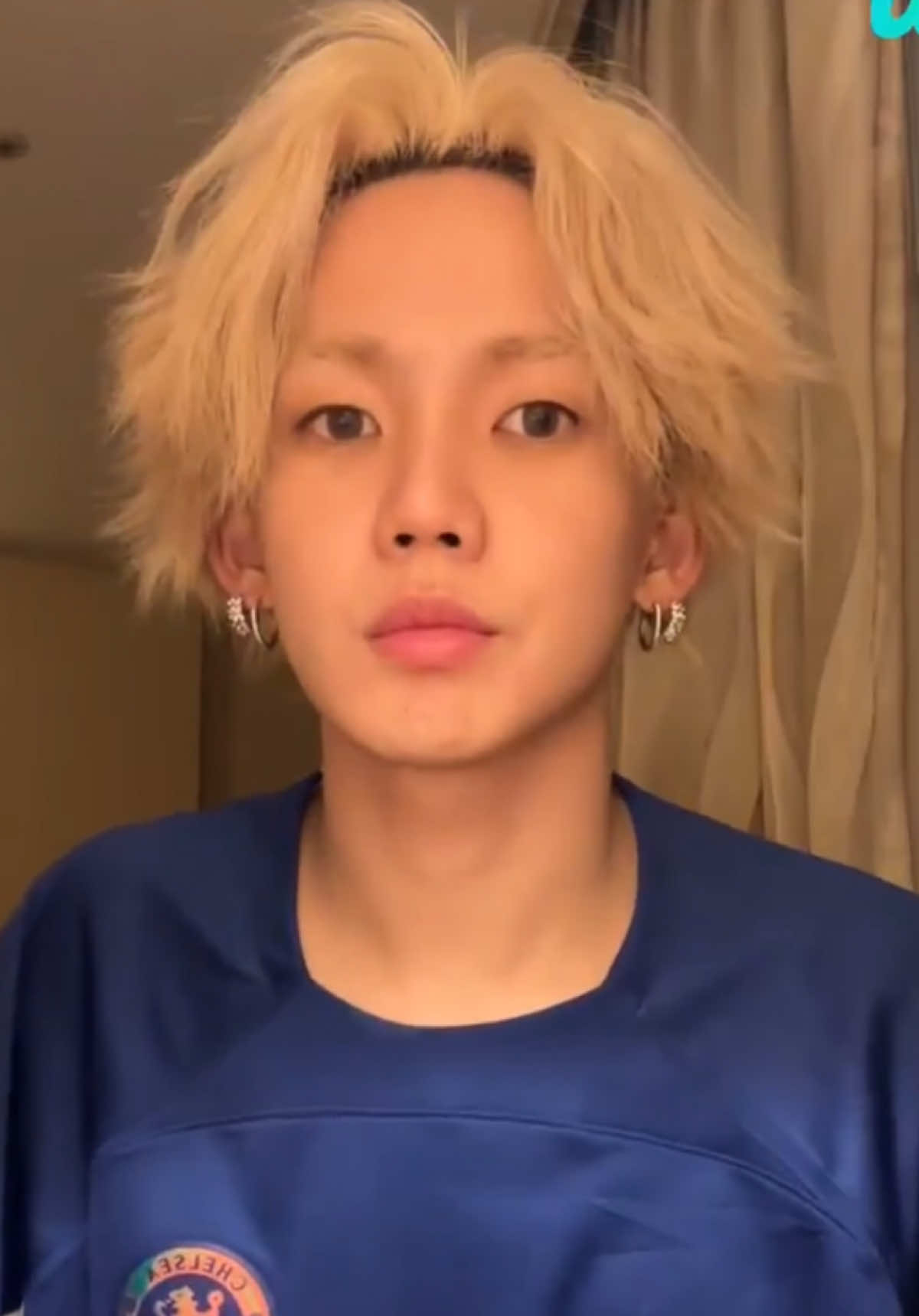 kalo blonde hair auto ilang koreanya #choihyunsuk 